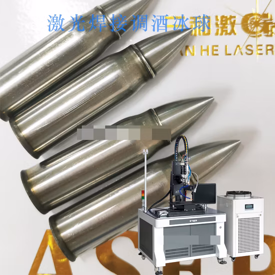 Machine de soudage laser de type automatique 2000W/1500W pour l'aluminium, le cuivre et l'acier inoxydable avec fils d'alimentation