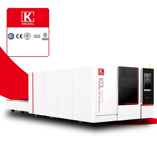 Kcl-D Acier Inoxydable Aluminium Cuivre Tôle CNC Plaque ou Tube Machine de découpe laser à fibre de tuyau